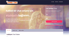 Desktop Screenshot of lezbiyenchat.com